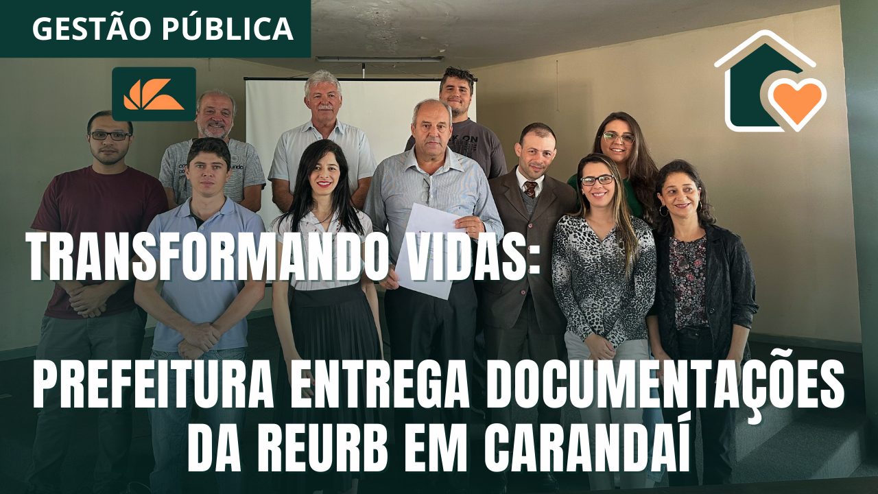 TRANSFORMANDO VIDAS: PREFEITURA ENTREGA DOCUMENTAÇÕES DA REURB E GARANTIA DE DIREITOS AOS MORADORES DO BAIRRO SANTA CECÍLIA